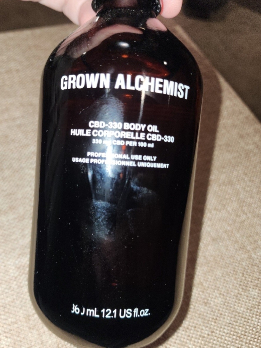 Grown Alchemist-330 Body Oil Bottle